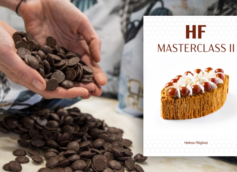 Kniha HF Masterclass II + Čokoláda Chloé 47,5% 1kg
