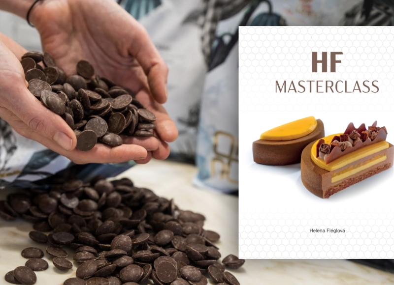Kniha HF Masterclass I + Čokoláda Chloé 47,5% 1kg