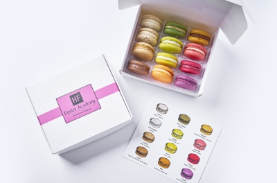 Macarons box 12 ks Macarons box 12 ks